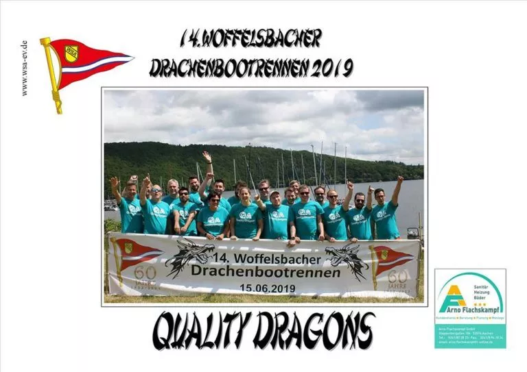 Drachenbootrennen 2019 – Teamfoto