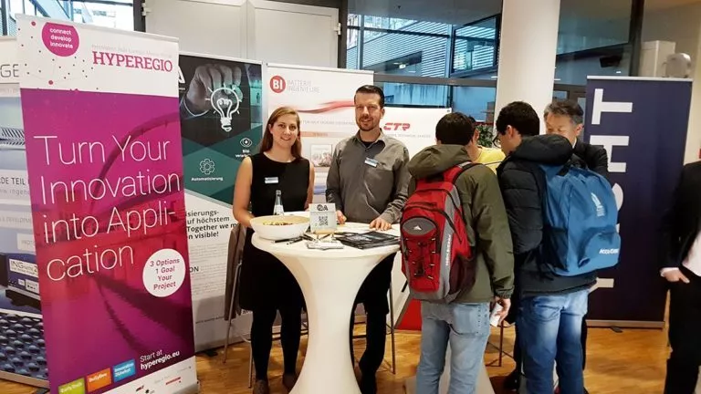 Stand – Nacht der Unternehmen – Gespräche